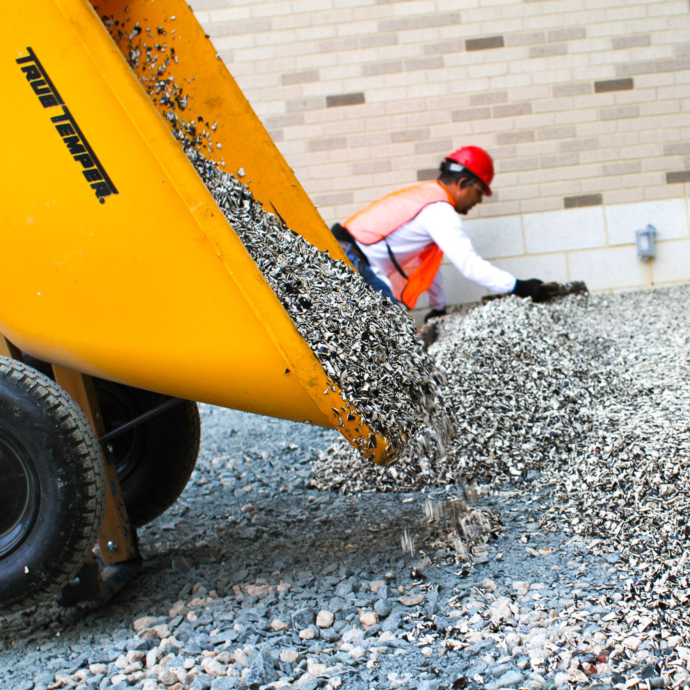 AquaSeal installation equipment for poured-in-place safety surfacing