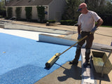 10" Pour-In-Place Roller by AquaSeal Resurfacing. Safety Surfacing Equipment