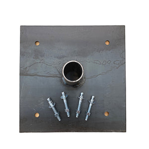 Base Plate and Anchors